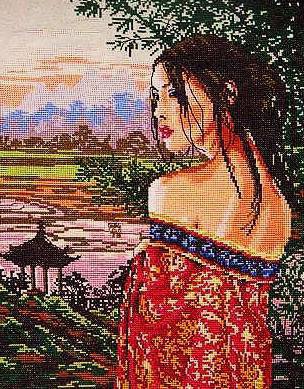 Magnolia - девушка - оригинал