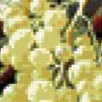 Предпросмотр схемы вышивки «Натюрморт с виноградом» (№189337)