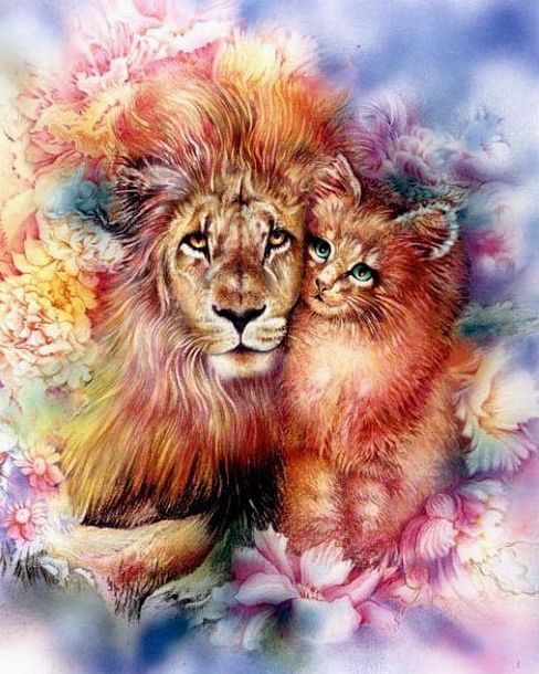 стоять - кошка - оригинал