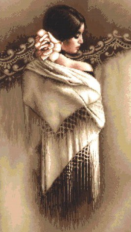 Spanish girl - девушка - оригинал