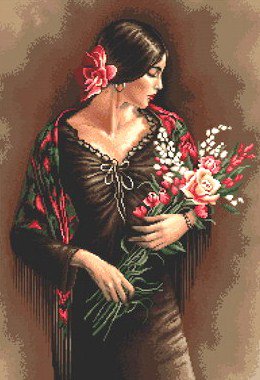 Spanish girl 2 - девушка - оригинал