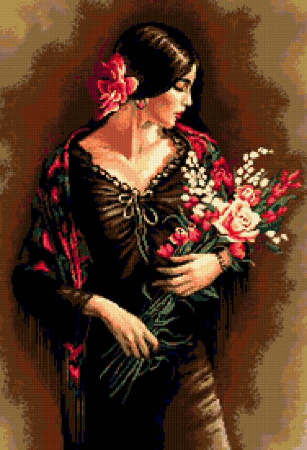 Spanish girl 2 - девушка - предпросмотр