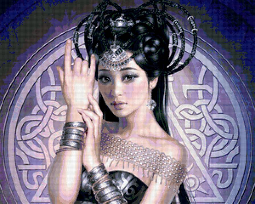 фэнтази - фэнтази, картины, женские образы - предпросмотр