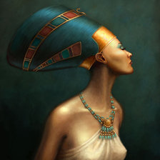 Оригинал схемы вышивки «Египтянка» (№190063)