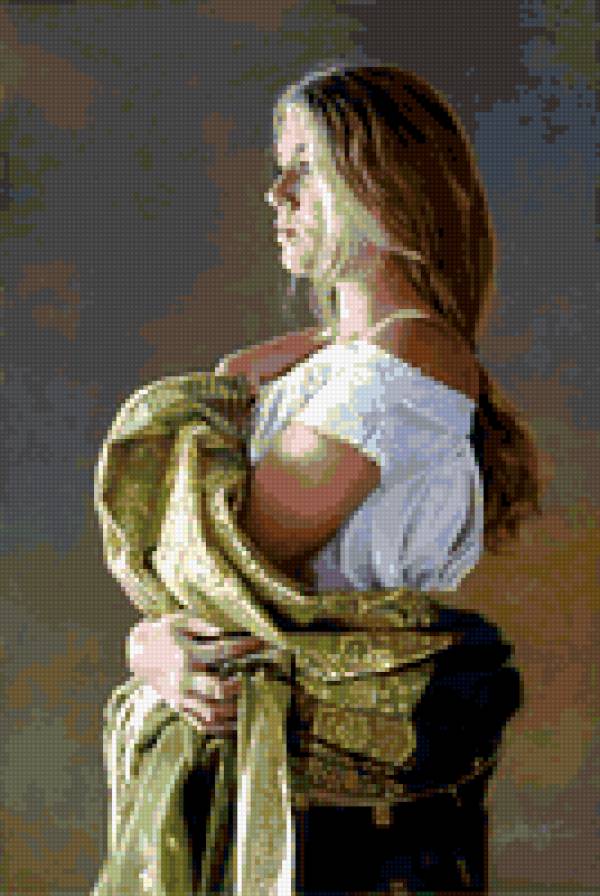 Девушка - грусть, девушка, женская красота - предпросмотр