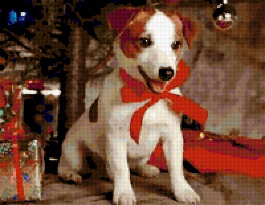 christmas dog! - christmas - предпросмотр