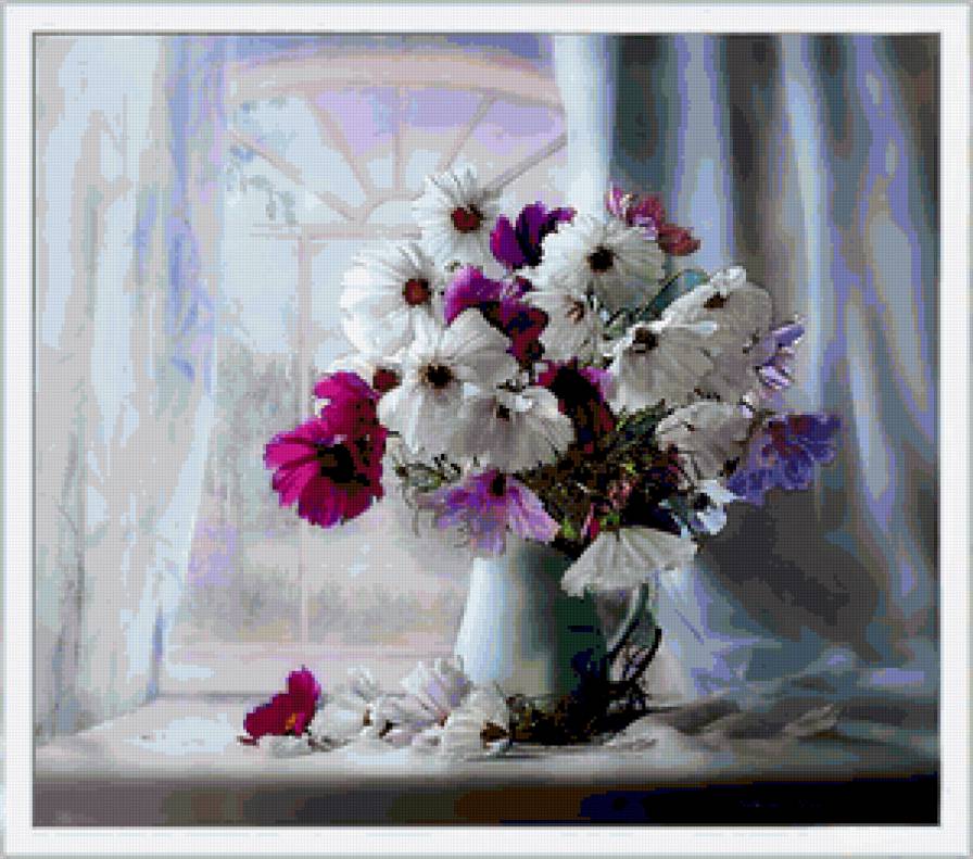 Букет Космей - букеты, цветы, космеи - предпросмотр