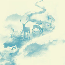 Схема вышивки «jetstream»