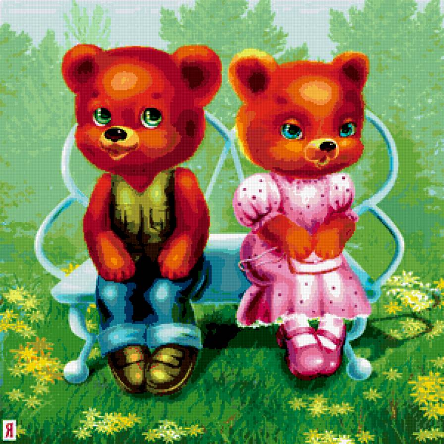 Мишки - детское - предпросмотр