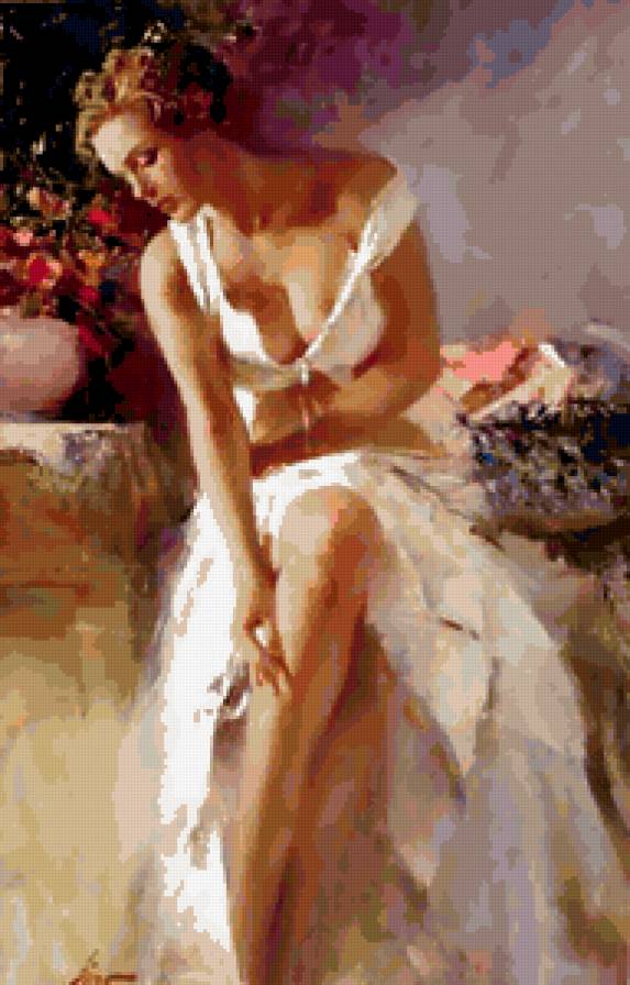 женский образ - чувства, живопись, девушка - предпросмотр