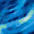 Предпросмотр схемы вышивки «голубой глазик)» (№191334)