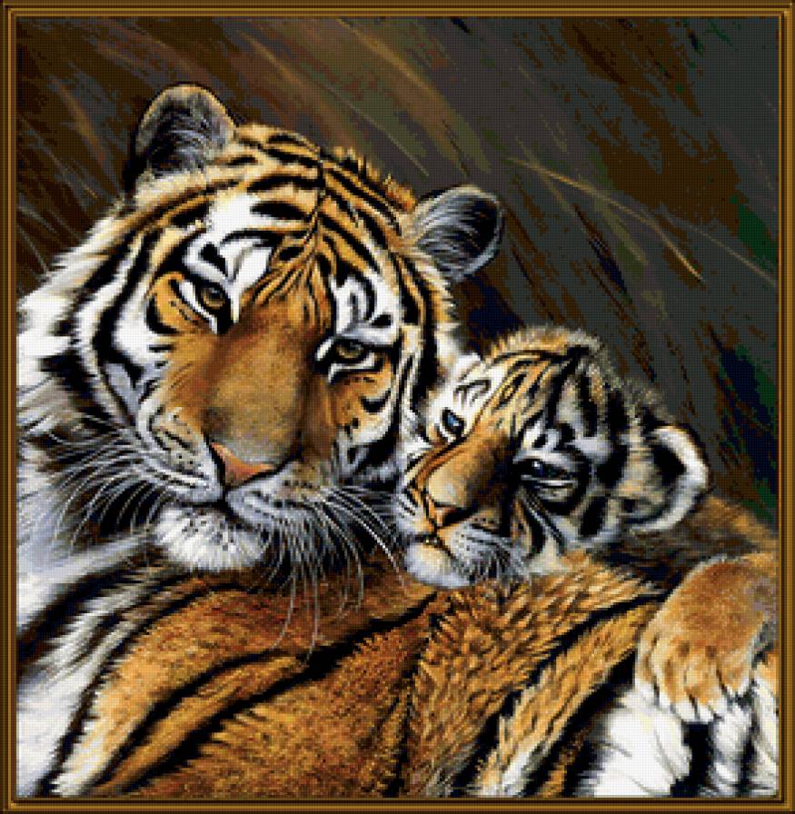 тигры - кошки - предпросмотр