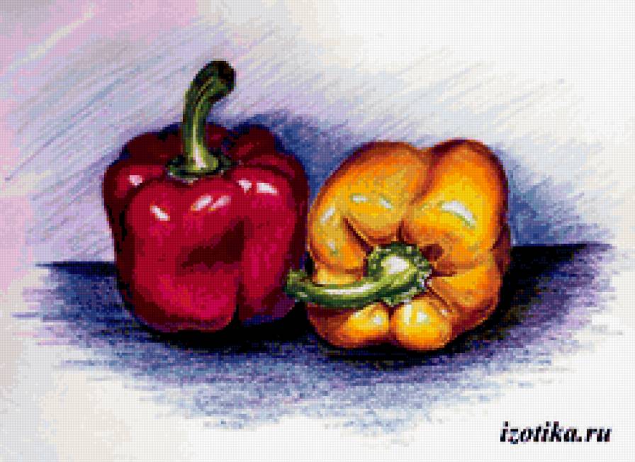 перцы - натюрморт, овощи, перцы - предпросмотр
