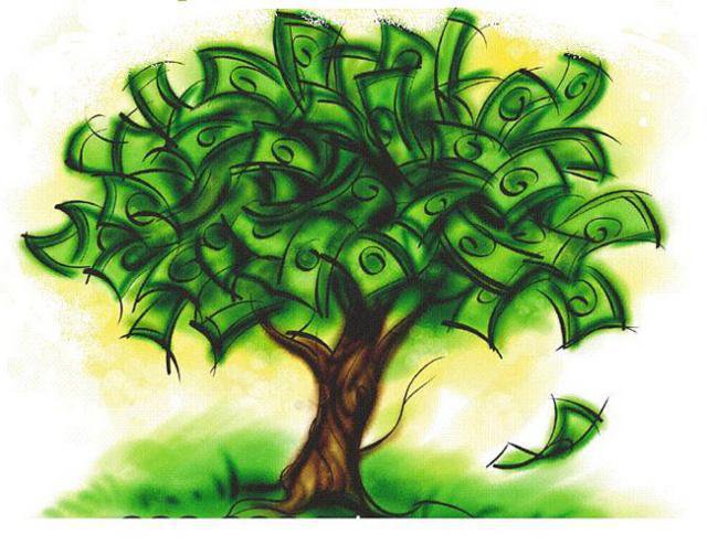 денежное дерево - дерево, фен-шуй - оригинал