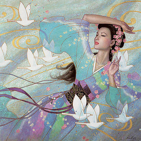 ​КАРЛ БАНГ КИТАЙСКИЙ ХУДОЖНИК - оригинал