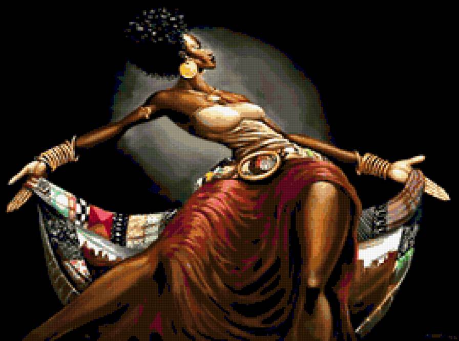 African Dancer - предпросмотр