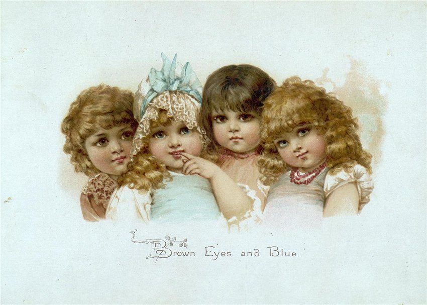 девочки - картинa, девочки, девочкa, живопись, портрет, дети - оригинал