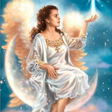 Схема вышивки «Ангелочек»