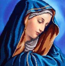 Схема вышивки «мадонна»