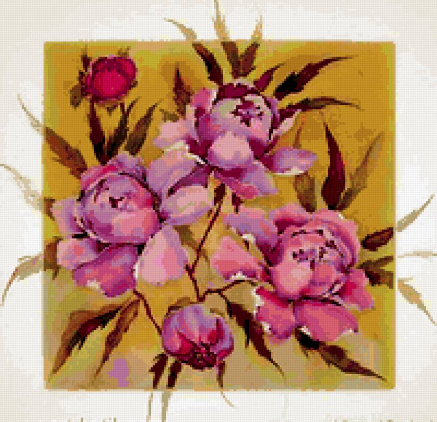 Розовый букет - цветы, букет - предпросмотр