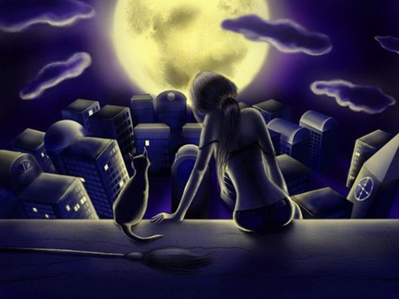 Вечер - оригинал