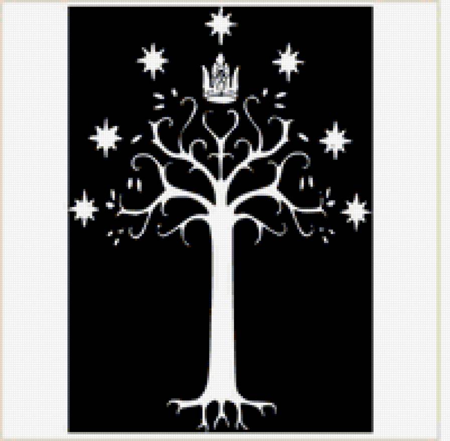 Белое древо Гондора - властелин колец, дерево, фильм, хоббит - предпросмотр