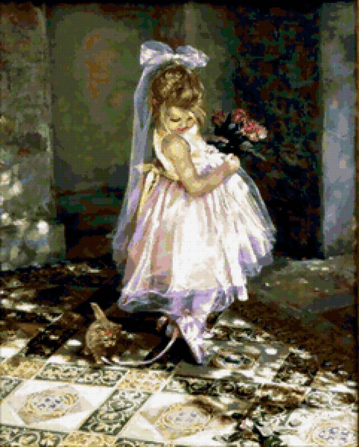 Балерина - малыш, дети, балерина, девочка, ребенок, дитя - предпросмотр