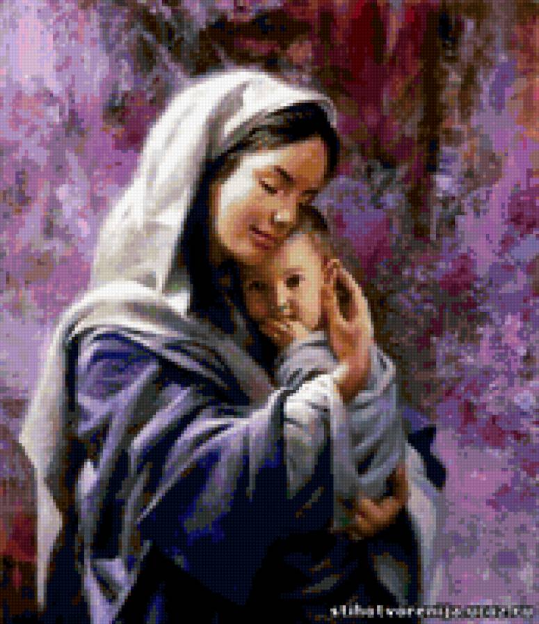 №193488 - женщина, младенец, картина - предпросмотр