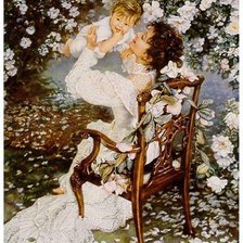 Схема вышивки «майчина радост»