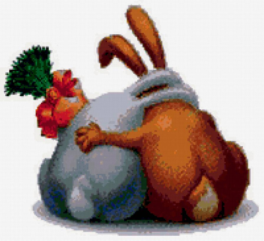 любовь-морковь - любовь, животные - предпросмотр