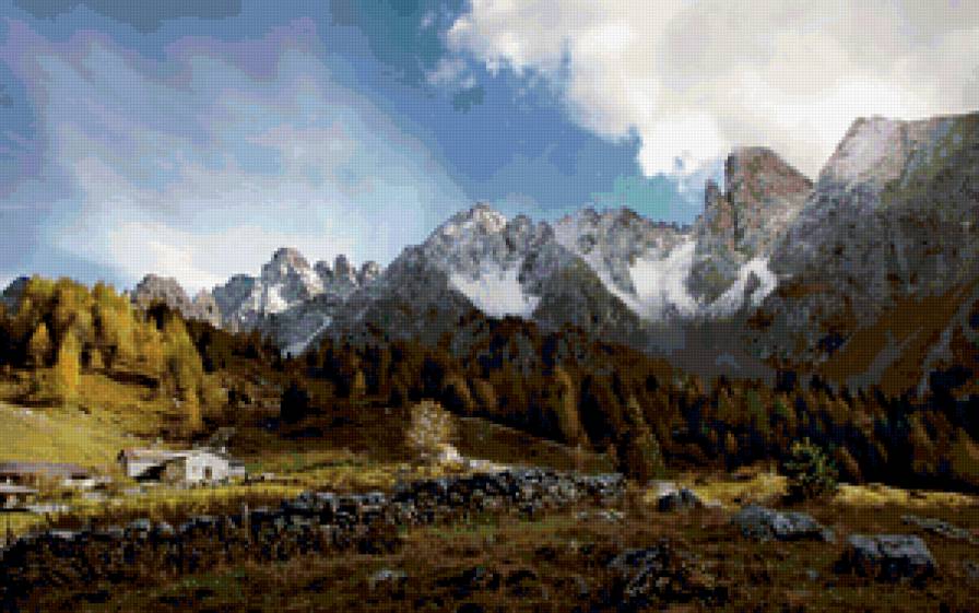 природа - природа, горы, лес - предпросмотр