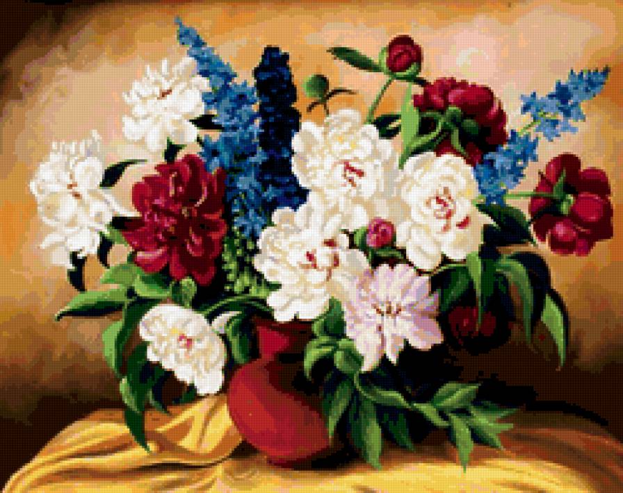 букет - букет, цветы, натюрморт, , романтика, природа - предпросмотр