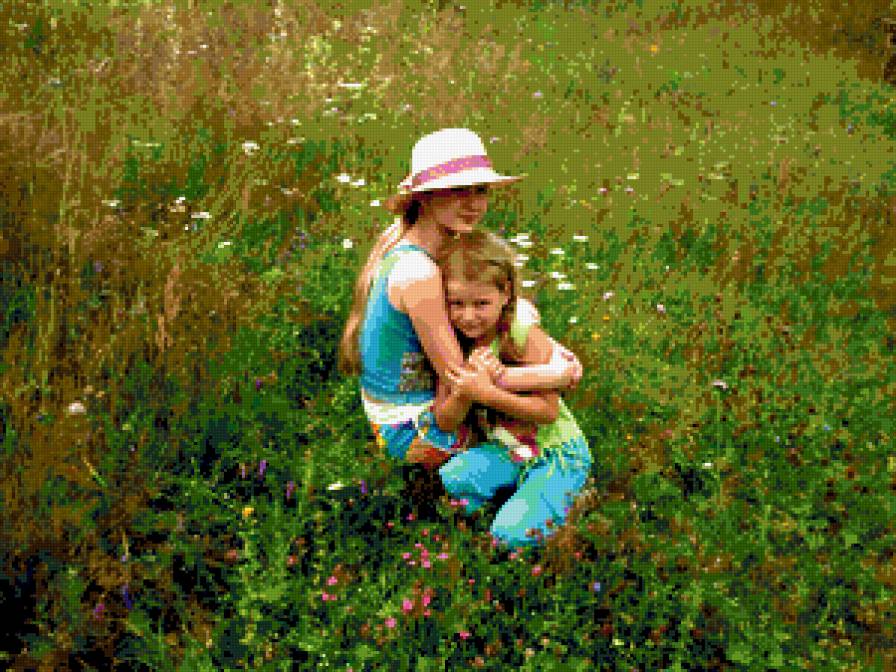 Сестрички - лето фото природа - предпросмотр