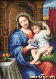 мадона с гроздето - оригинал