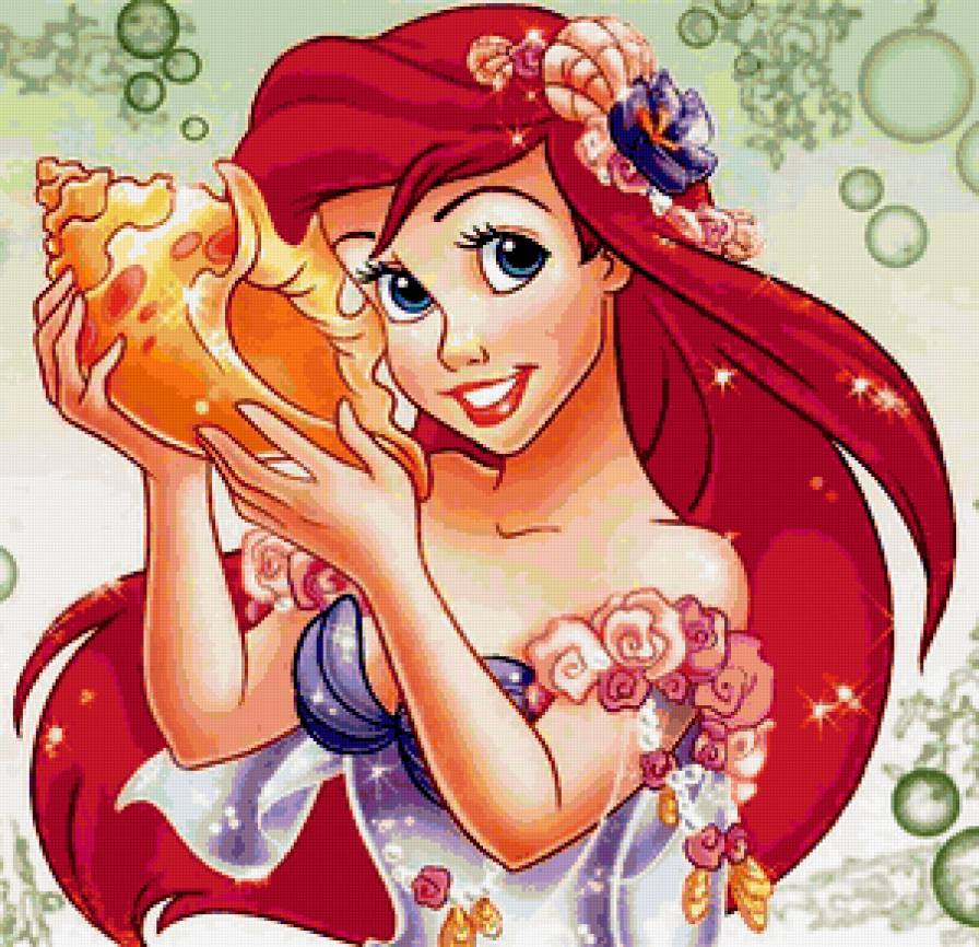 Ариель - принцессы диснея, мультик - предпросмотр