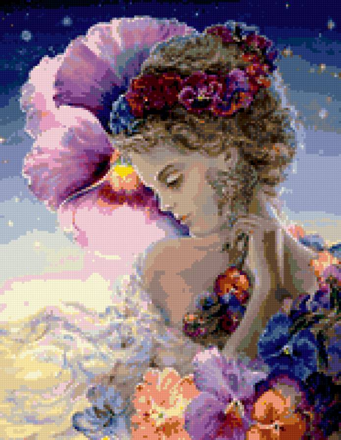 Анютины глазки - предпросмотр