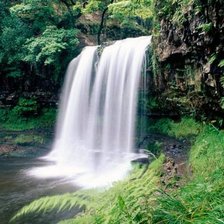 Схема вышивки «водопад»