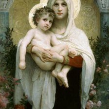 Схема вышивки «Мадона»