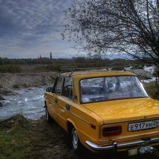 Схема вышивки «Жигули»