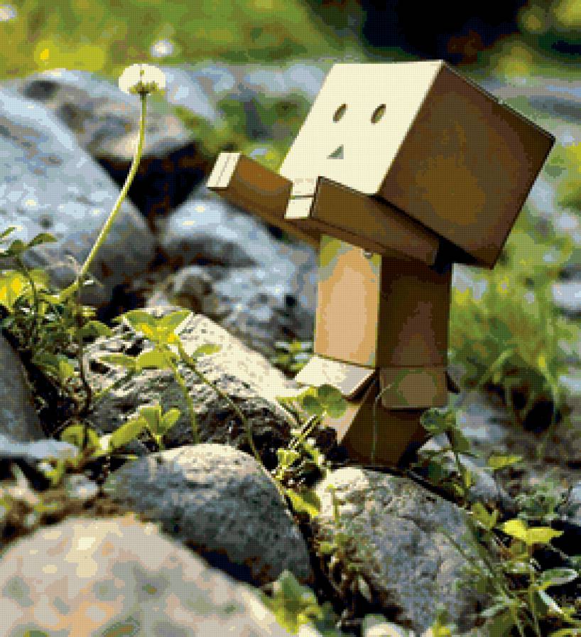 Данбо тянется к солнышку - предпросмотр