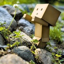 Схема вышивки «Данбо тянется к солнышку»