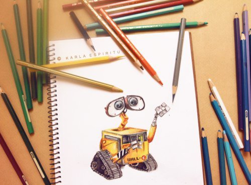 Валли - мультфильмы, рисунок - оригинал