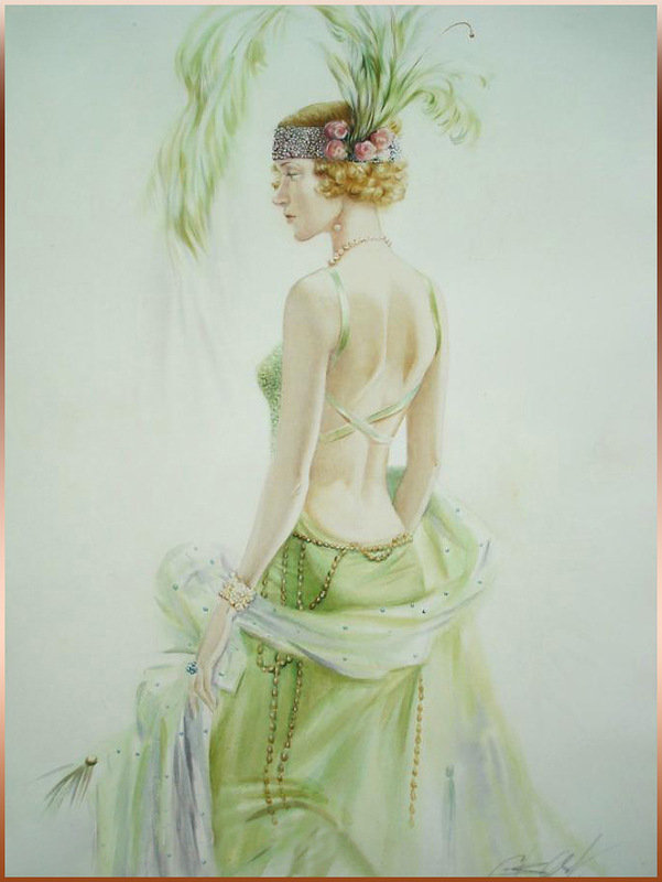 Женские образы - девушка, женские образы, картина, портрет - оригинал