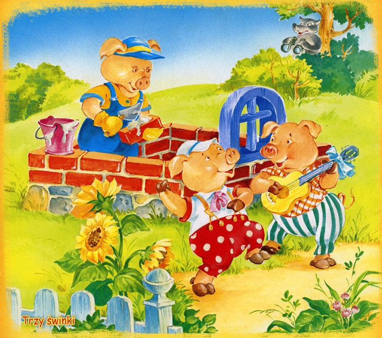 три поросенка - оригинал