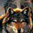 Предпросмотр схемы вышивки «волк» (№195922)