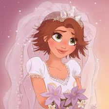 Схема вышивки «рапунцель»