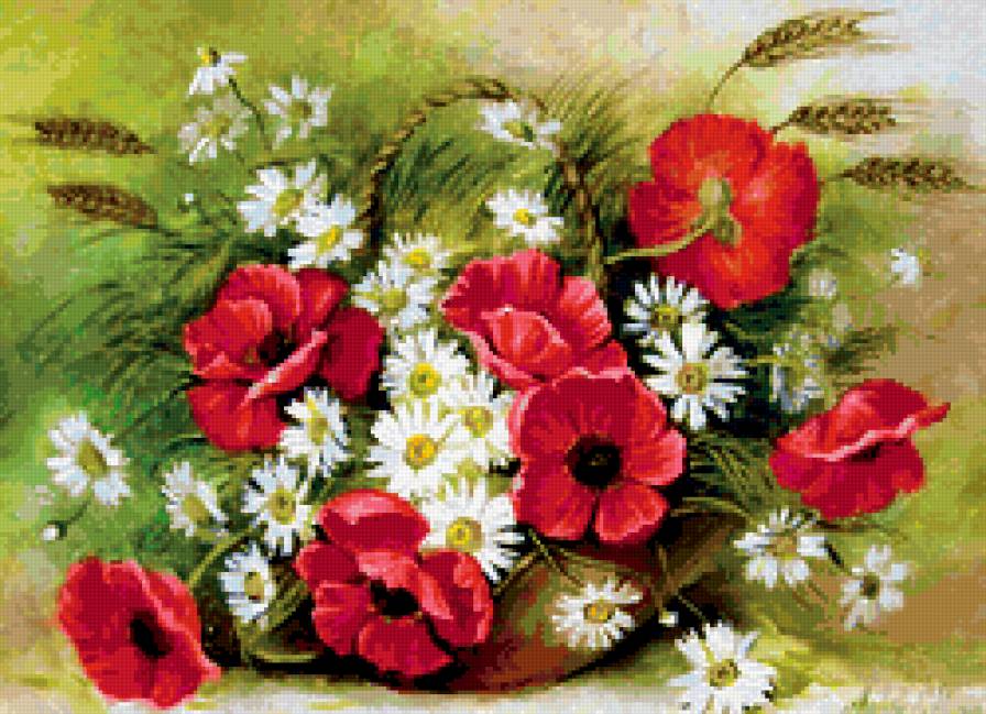 цветы - букет, романтика, натюрморт, , природа, цветы - предпросмотр