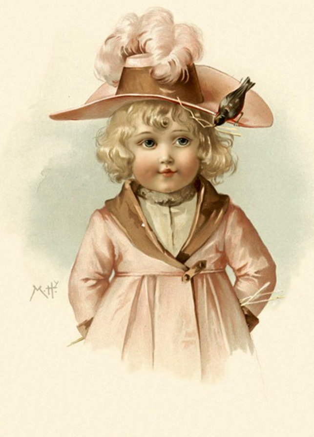 №196432 - картина, портрет, дети - оригинал