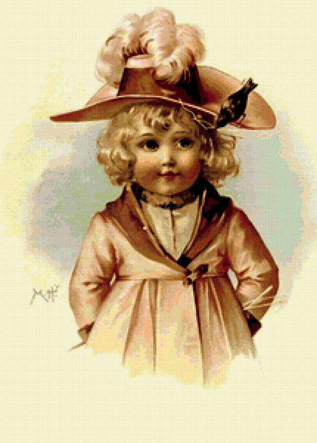 №196432 - картина, портрет, дети - предпросмотр