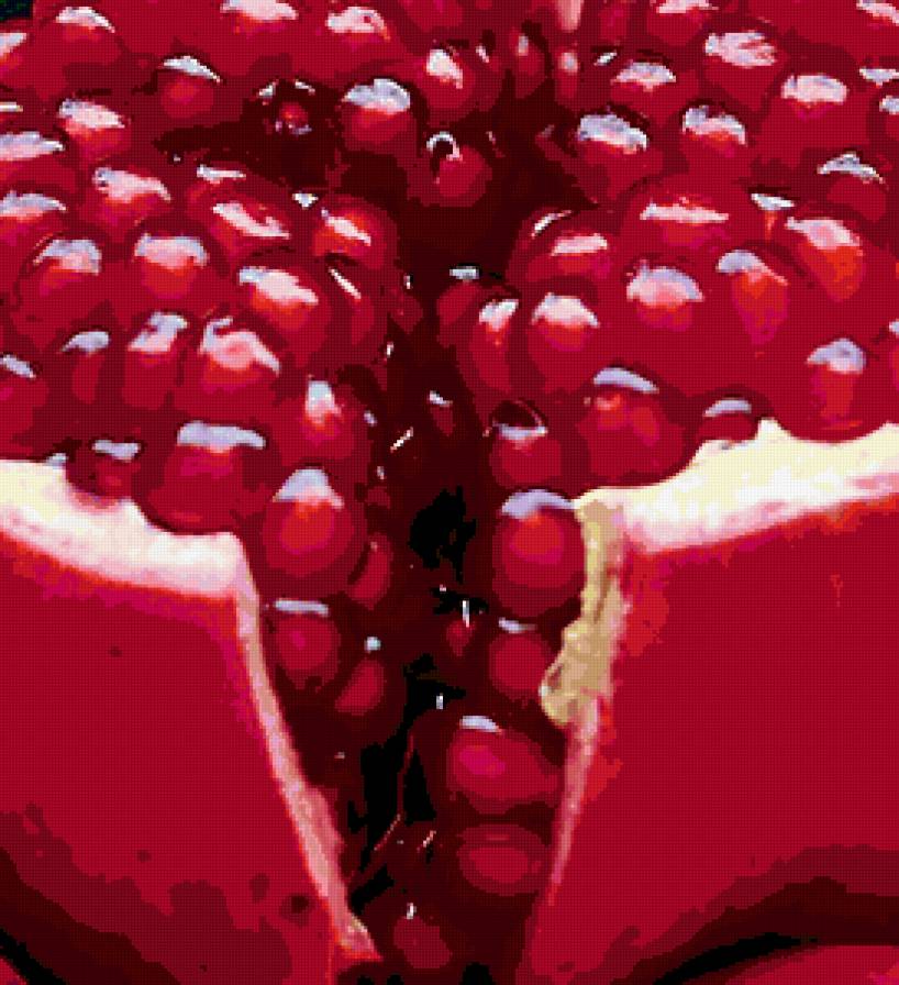 Гранат - фрукты, красный - предпросмотр